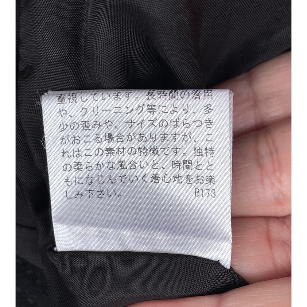 UMA Estnation Black Military Blazer | Dark Academia Stand Collar Jacket 38/4 - Picture 10 of 12